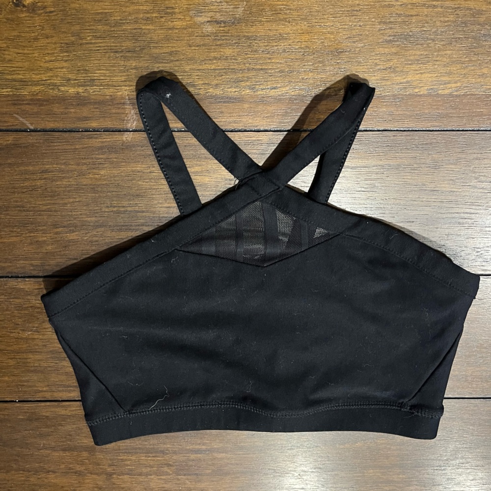 Honeycut black sports bra